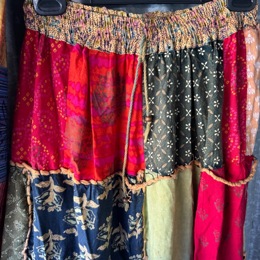 Rising International Patchwork Pants And Skirt Se… - image 5